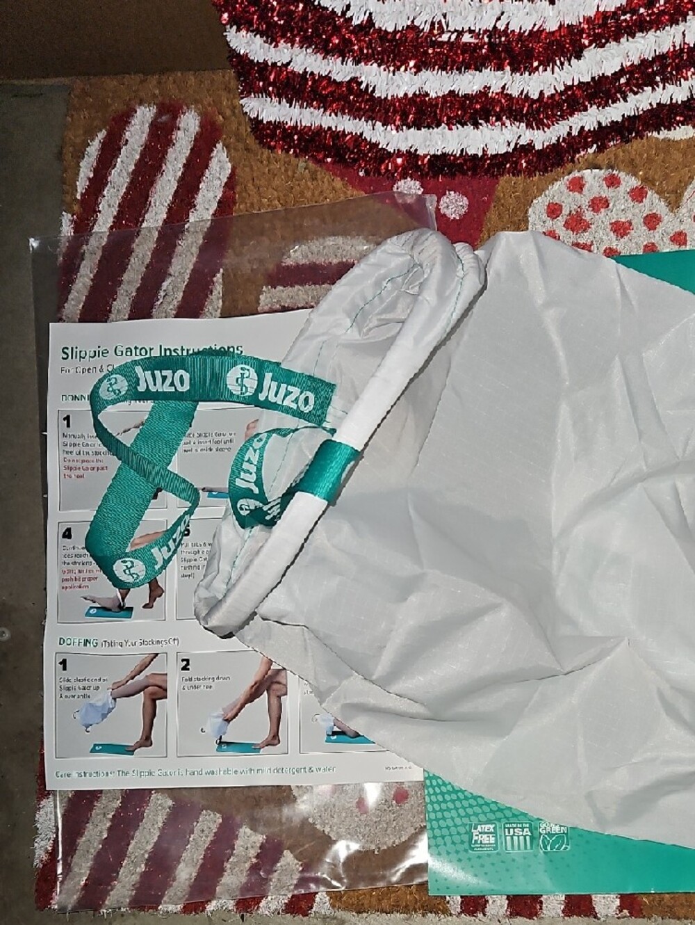 SLIPPIE GATOR 4 FAST&EASY APPLYING/REMOVING 4 ANY/ALL OF YOUR COMPRESSION SOCKS - Picture 11 of 16